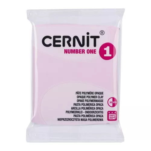 Cernit Number One Opaque Clay - Flamingo Pink (No. 482) x 56 g