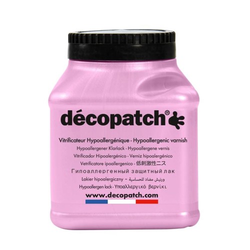 Decopatch Hypoallergenic Varnish - Satin x180ml