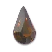 PureCrystal Pear 4328 10x6mm Smoked Topaz