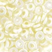 O Bead 4 mm Pastel Light Cream x5g