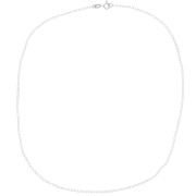 1.8mm 925 Sterling Silver Jaseron mesh Necklace x42cm|raw }}