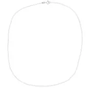 1.8mm 925 Sterling Silver Belcher chain Necklace x42cm