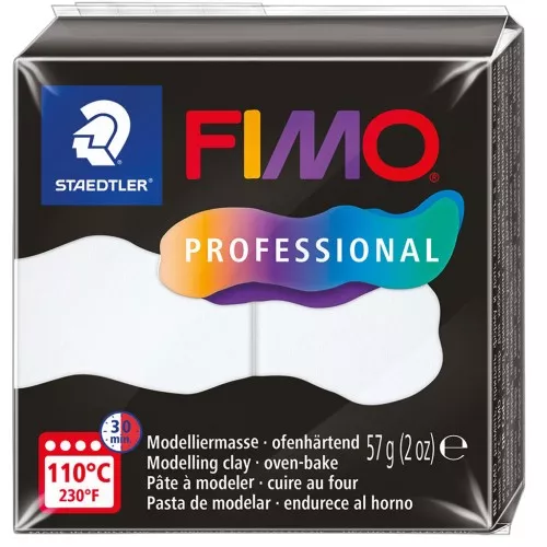 Fimo Professional clay 57gr White (n°00)