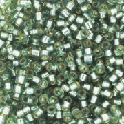 Miyuki Delica Duracoat 11/0 DB2165 - Silver Lined Dyed Dark Sea Foam x8g|raw }}