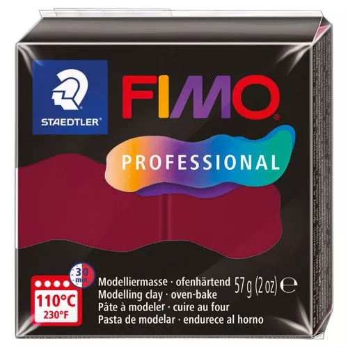 Fimo Professional clay 57gr Burgundy (n°23)