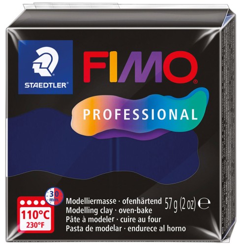 Fimo Professional clay 57gr Navy blue (n°34)