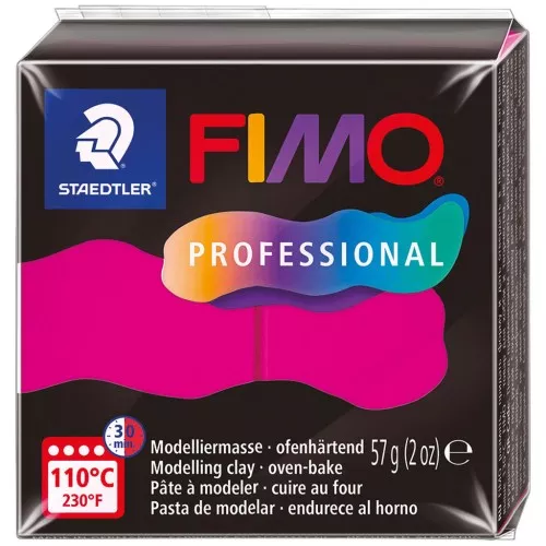 Fimo Professional clay 57gr Pure magenta (n°210)