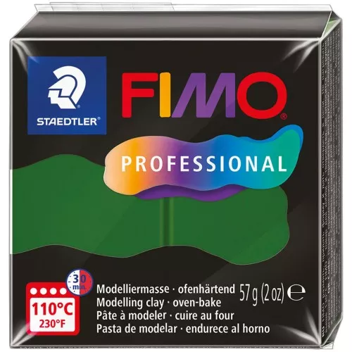 Fimo Professional clay 57gr Leaf green (n°57)