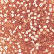 Miyuki Delica Duracoat 11/0 DB2151 - Silver Lined Dyed Rose Copper x8g