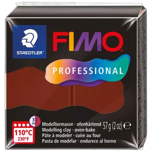 Fimo Professional clay 57gr Chocolate (n°77)