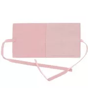 60x60mm Suede Pouch for Jewelry - Pink x1