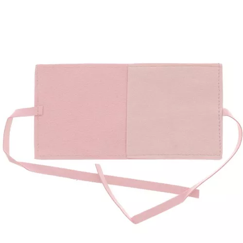 60x60mm Suede Pouch for Jewelry - Pink x1
