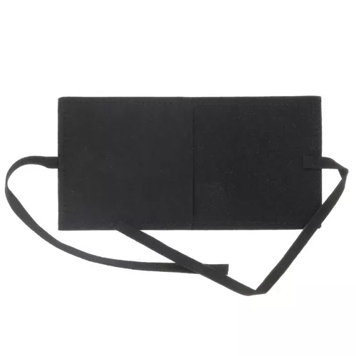 60x60mm Suede Pouch for Jewelry - Black x1