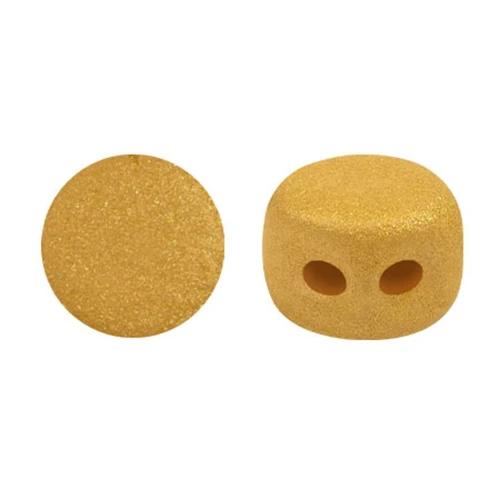 4x3mm Kalos® beads by Puca® - Trendy Mustard Mat x10g