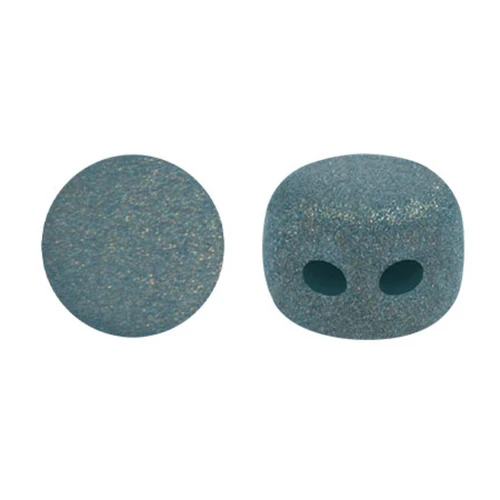 4x3mm Kalos® beads by Puca® - Trendy Persian Blue Mat x10g