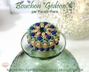 4x3mm Kalos® beads by Puca® - Trendy Olive Mat x10g