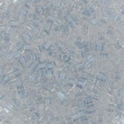 Miyuki Delica 11/0 DB1677 - Pearl Lined Transparent Pale Gray AB x8g