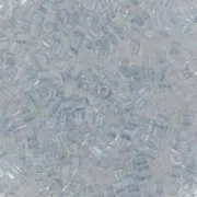 Miyuki Delica 11/0 DB1677 - Pearl Lined Transparent Pale Gray AB x8g