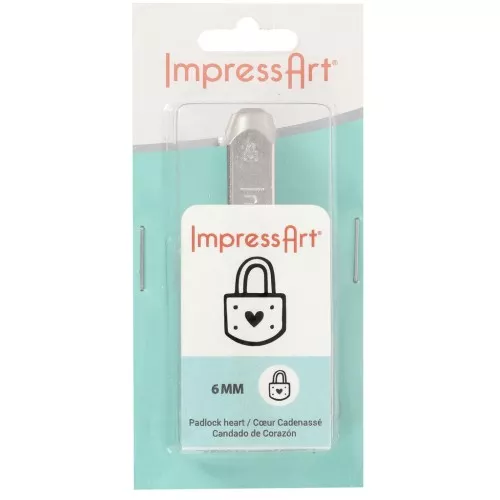 6mm ImpressArt Punch - Padlock x1