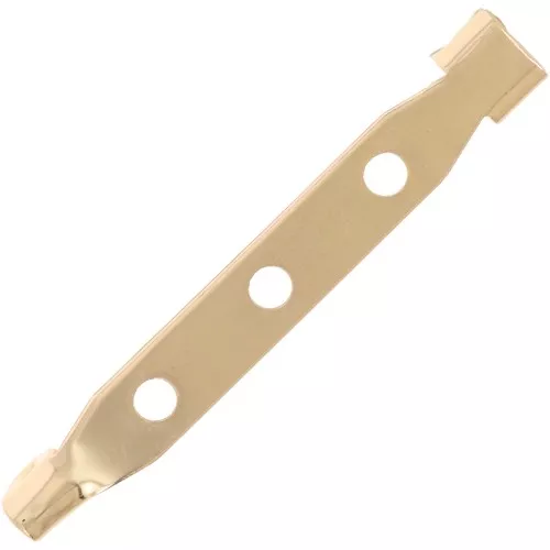 38mm brooch base - Gold x1