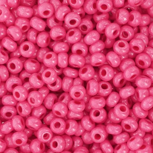 Preciosa Seed Beads 8/0 3 mm - Terra Intensive - Pink x20g