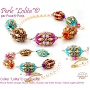 2x5mm Glass beads Piros® by Puca® - Riviera Sea Green x10g