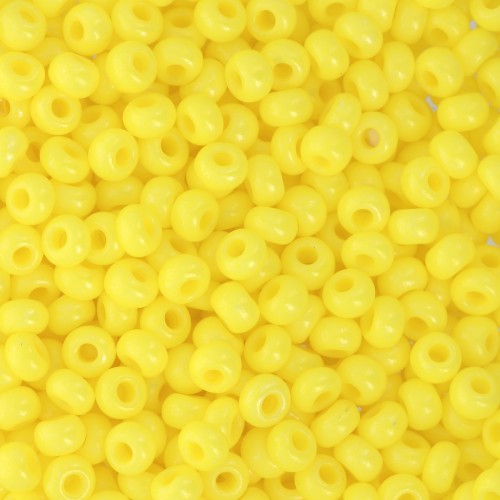 Preciosa Seed beads 8/0 3 mm - Terra Intensive - Yellow x20g