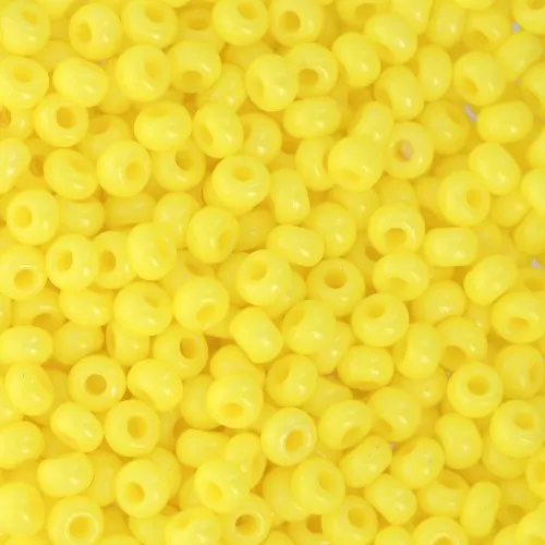 Preciosa Seed Beads 8/0 3 mm - Terra Intensive - Yellow x20g