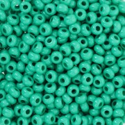 Preciosa Seed Beads 8/0 3 mm - Terra Intensive - Dark Green x 20 g