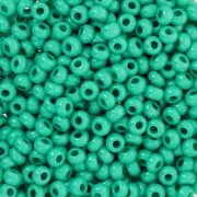 Preciosa Seed beads 8/0 3 mm - Terra Intensive - Dark Green x20g