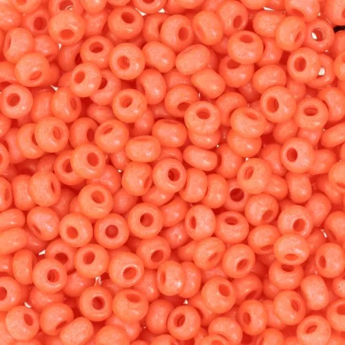 Preciosa Seed Beads 8/0 3 mm - Terra Intensive - Orange x 20 g
