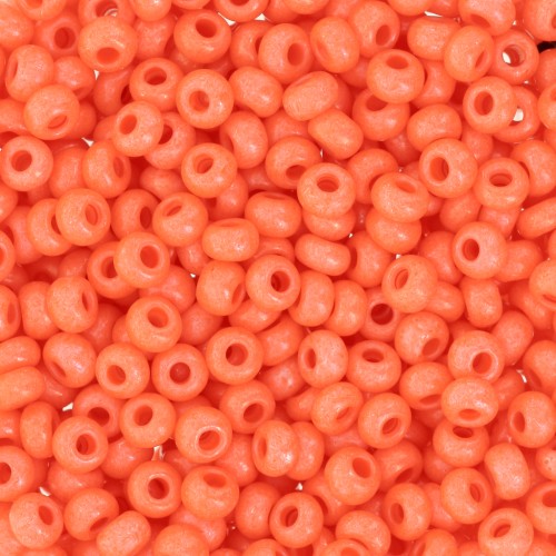 Preciosa Seed beads 8/0 3 mm - Terra Intensive - Orange x20g