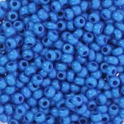 Preciosa Seed beads 8/0 3 mm - Terra Intensive - Blue x20g