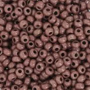 Preciosa Seed beads 8/0 3 mm - Terra Intensive - Dark Brown x20g