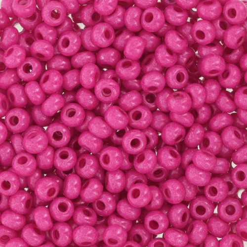 Preciosa Seed beads 8/0 3 mm - Terra Intensive - Fuchsia x20g