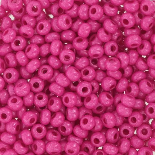 Preciosa Seed Beads 8/0 3 mm - Terra Intensive - Fuchsia x20g
