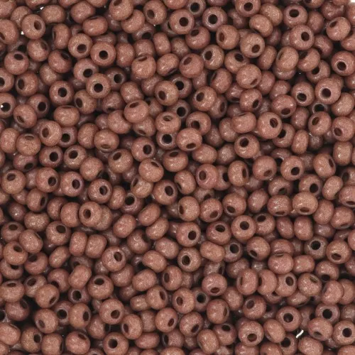 Preciosa Seed Beads 11/0 2 mm - Terra Intensive - Dark Brown x20g