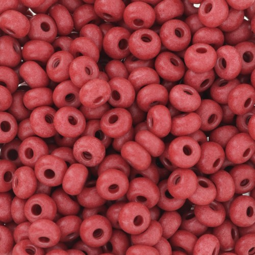 Preciosa Seed beads 6/0 4 mm - Terra Intensive - Brown Mat x20g