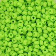 Preciosa Seed Beads 8/0 3 mm - Terra Intensive - Green Matte x 20 g