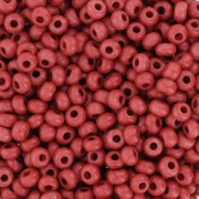 Preciosa Seed Beads 8/0 3 mm - Terra Intensive - Matte Brown x20g