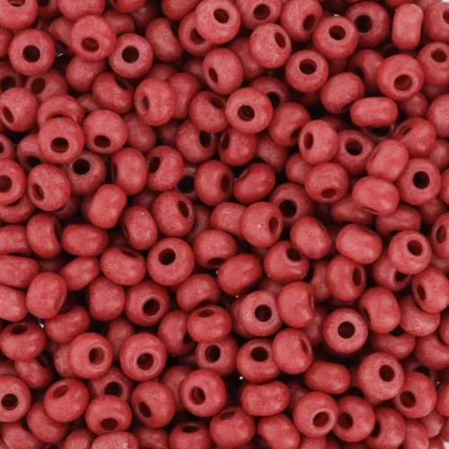Preciosa Seed Beads 8/0 3 mm - Terra Intensive - Matte Brown x20g