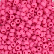 Preciosa Seed Beads 8/0 3 mm - Terra Intensive - Pink Matte x20g
