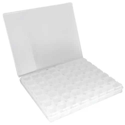 21x17.5cm Storage box for beads and supplies with 56 boxes x1