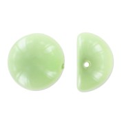 Dome Beads 14x8 mm Light Spring x5