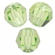 Beads - 4mm Round beads PureCrystal 5000 - Reinvented Peridot x20 4mm Round beads PureCrystal 5000 - Reinvented Peridot x20