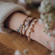 Fire Polished faceted flat round 3.5x3 mm Amethyst x36cm