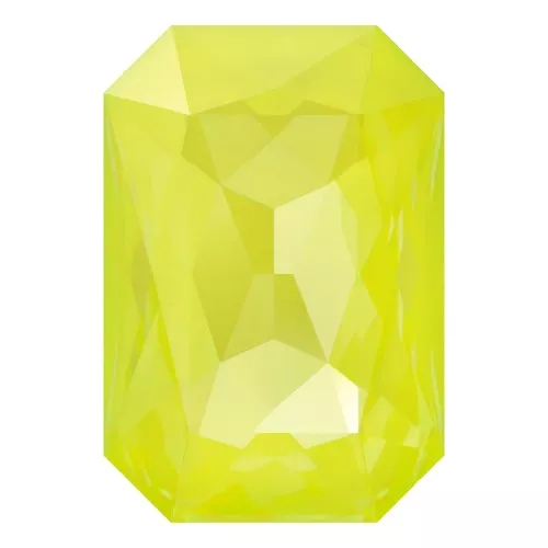 27x18.5mm PureCrystal 4627 Cabochon - Crystal Electric Yellow Ignite x1