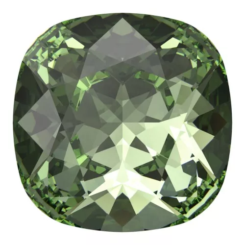 12mm PureCrystal 4470 Cabochon - Reinvented Peridot x1