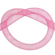 In mesh 6.5mm Bordeaux x 3 m