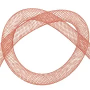 In mesh 6.5mm Terracotta x 3 m